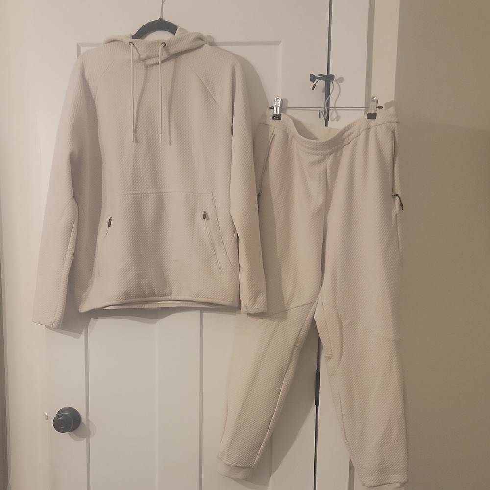 Cozy Cream Hoodie and Jogger Set